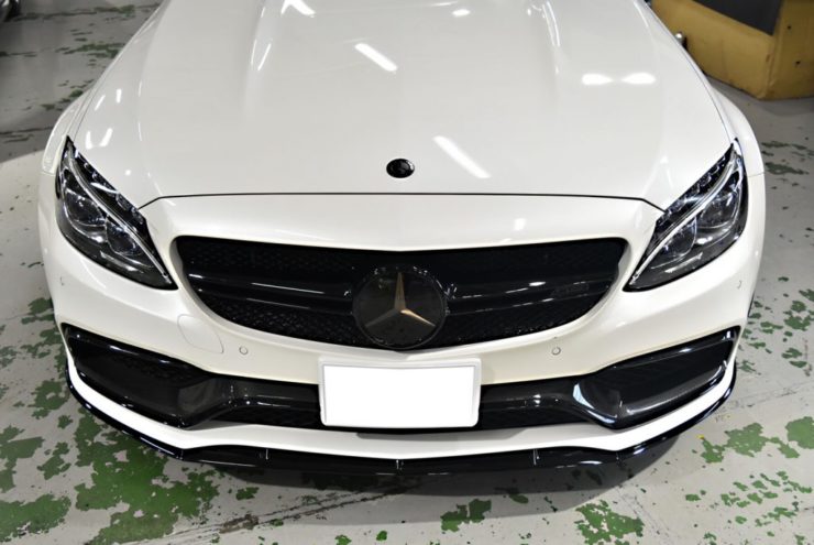 C63Sクーペ　C63　C63クーペ　ブラックアウト