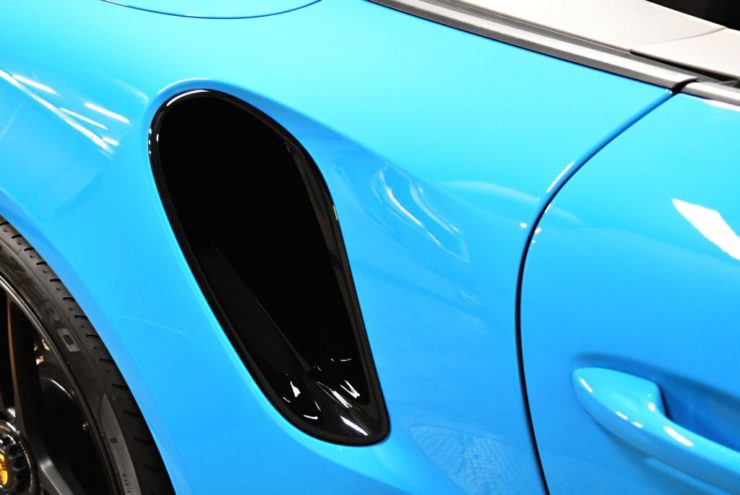ポルシェ　991　ペイント　同色ペイント　マッチペイント　ブラックアウト