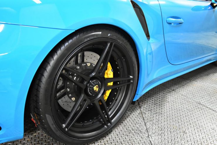 ポルシェ　21インチ　ホイール　車高調　ローダウン