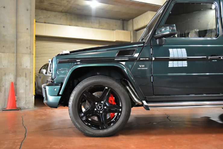 G63 G65 ホイールペイント ブラックアウト 20インチ