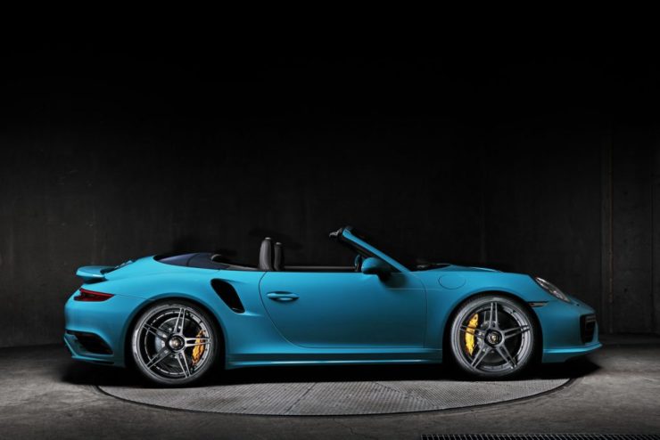 ポルシェ　991　カブリオレ　カブ　オープン　ロードスター　ローダウン　車高調　マフラー　ペイント