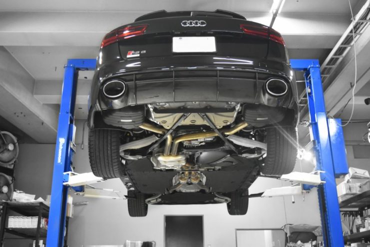 RS6 ﾏﾌﾗｰ　交換