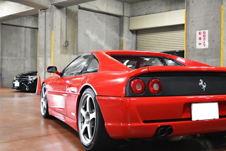フェラーリ　F355　XR　後期　ローダウン　内装ベタベタ　塗装　ワンオフマフラー