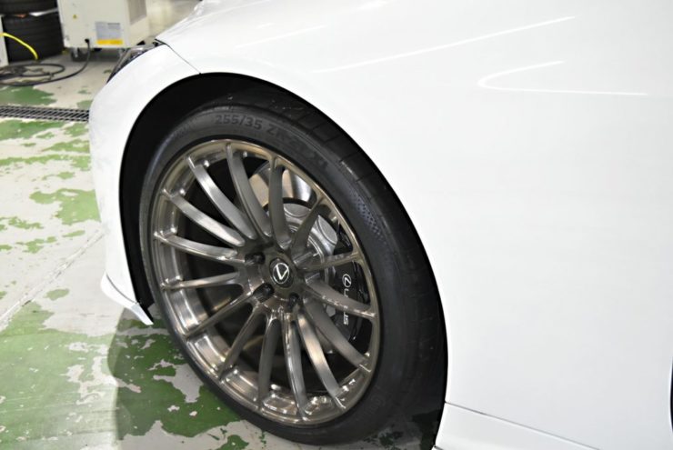 レクサス LC LC500 ハイブリッド ホイール エアロ ローダウン