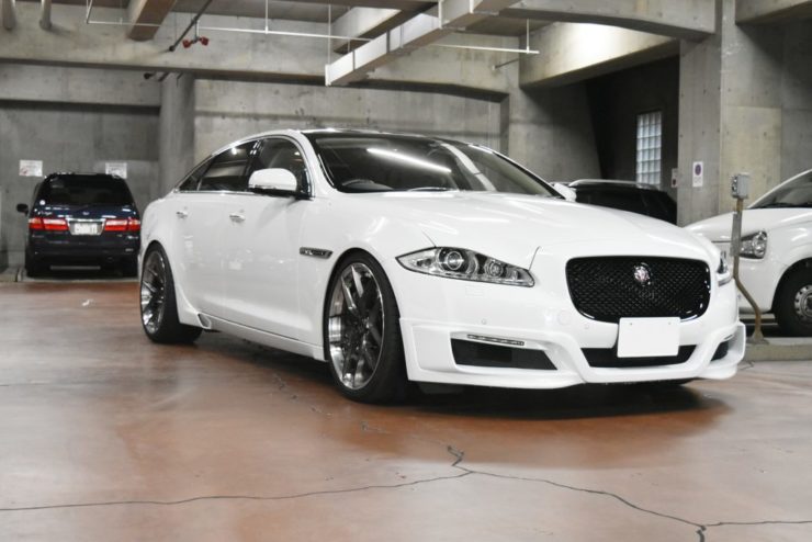 JAGUAR XJ ローダウン　カスタム　ホイール