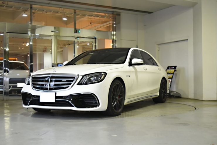 W222後期 S63 AMG Sクラス 後期仕様 ローダウン