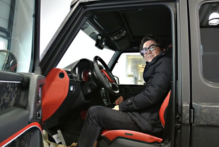 マンソリー　Gクラス　ゲレンデ　4ｘ4　コンプリートカー　カーボン　4人乗り
