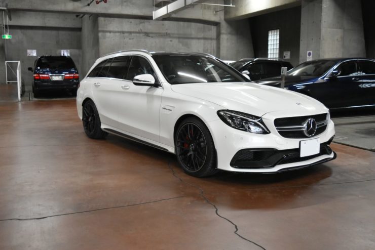 C63 カーボンパーツ　BOCA