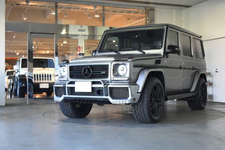 G63 カスタム ブラバス マフラー ゴツゴツ