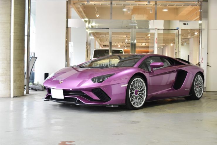 Aventador S マフラー　カスタム