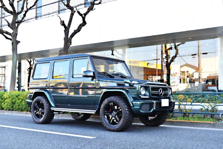 AMG G63 リフトアップ ゲレンデ Gクラス ゴツゴツタイヤ