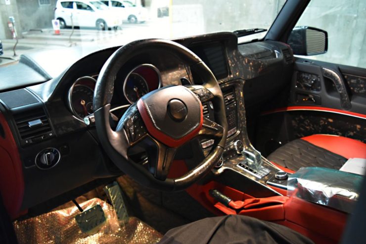マンソリー　Gクラス　W463　G63　G350　電動ステップ　カスタム　ブラックアウト
