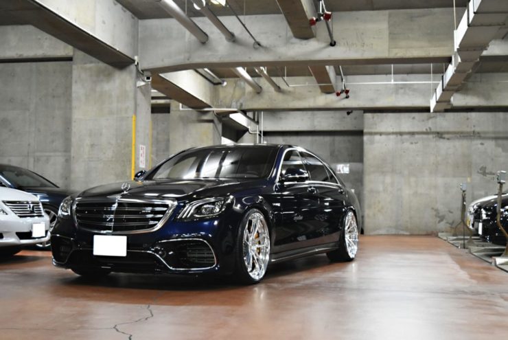 AMG S63 W222 後期 ADV.1 IID ロワリング