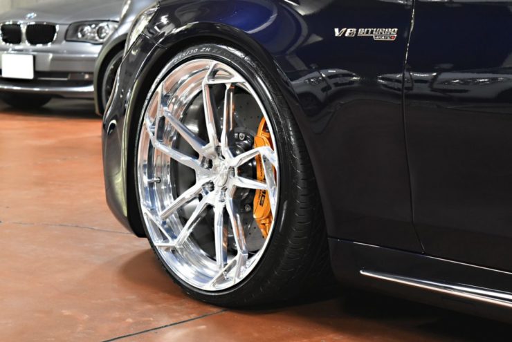 S63 ローダウン ロワリング エアサス アメ鍛