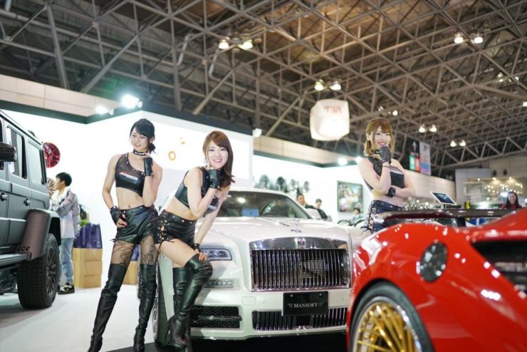 東京オートサロン　ボンド　ボンドガール　ケノルオイル　キャンギャル