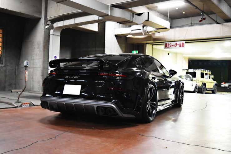 ポルシェ　パナメーラ　テックアート　ワイドボディー　グランドGT　ローダウン　ロワリング