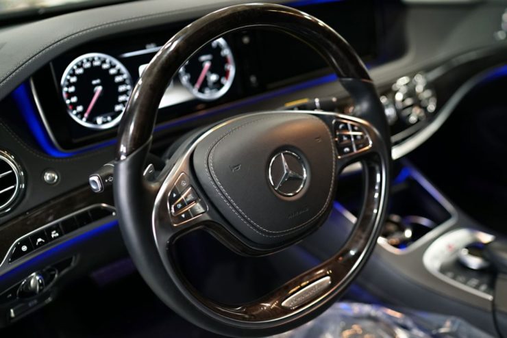 W222　ステアリング　2本スポーク　3本スポーク　カスタム