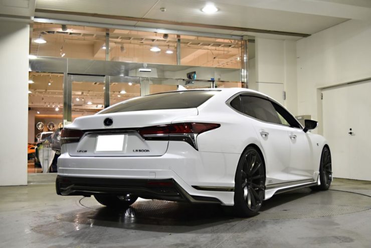 LS500　Fスポーツ　22インチ　BCフォージド　ローダウン　カスタム
