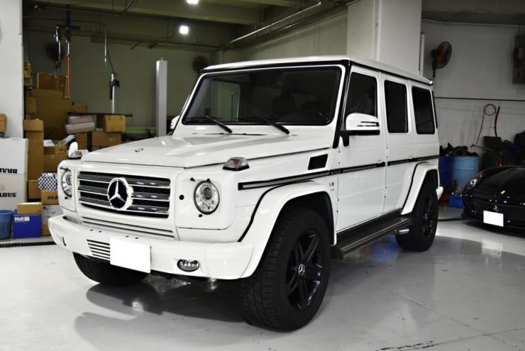 W463 G55 ゲレンデ Gクラス ブラックアウト ホイールペイント