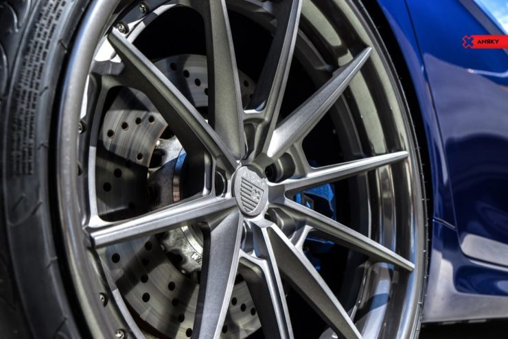 BMW　F90M5　マフラー　カプリスト　ローダウン　車高調