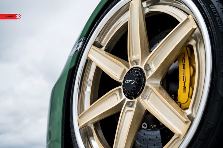 アナーキー　HRE　アメ鍛　オーダーホイール　ポルシェ　991　ローダウン