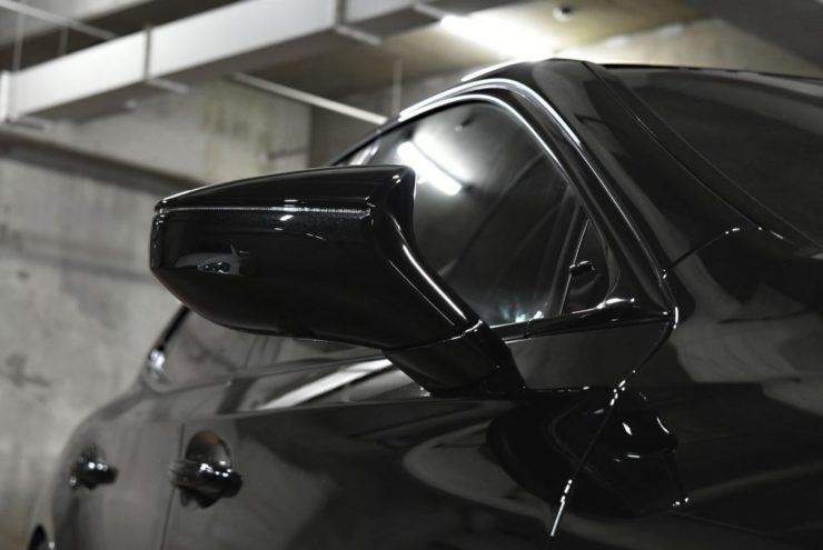 レクサス LS ブラックアウト ローダウン エアロ カーボン