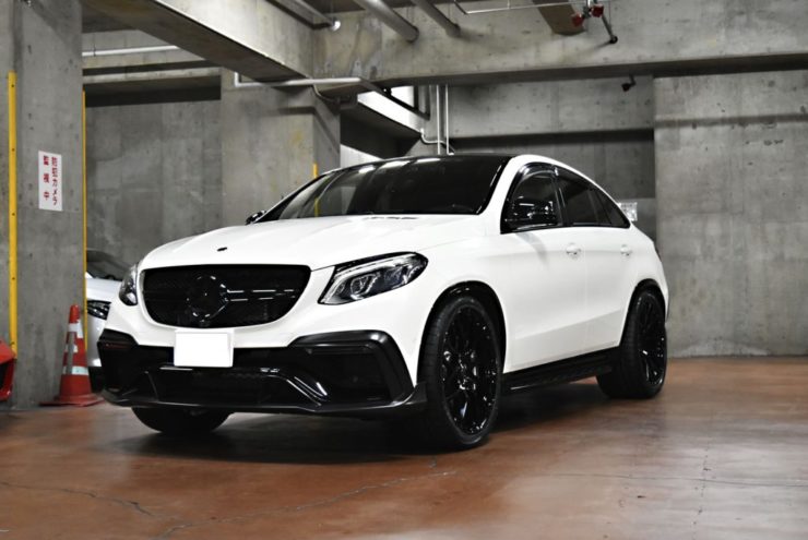 GLE63クーペ　ブラバス　エアロ　カーボン　ローダウン