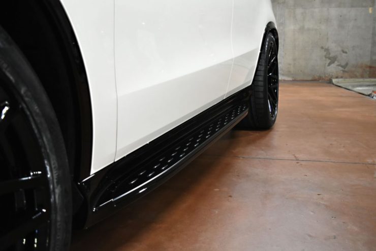 AMG　GLE　シボ取り　同色ペイント　ブラックアウト