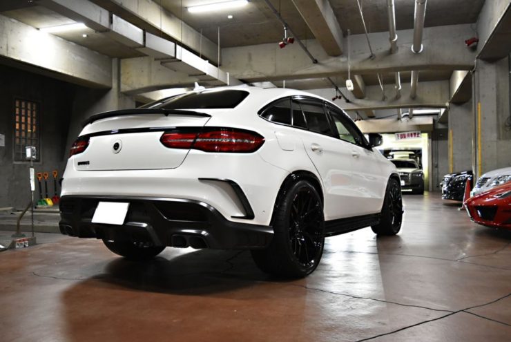 ブラバス　エアロ　AMG　GLE　クーペ　ブラックアウト