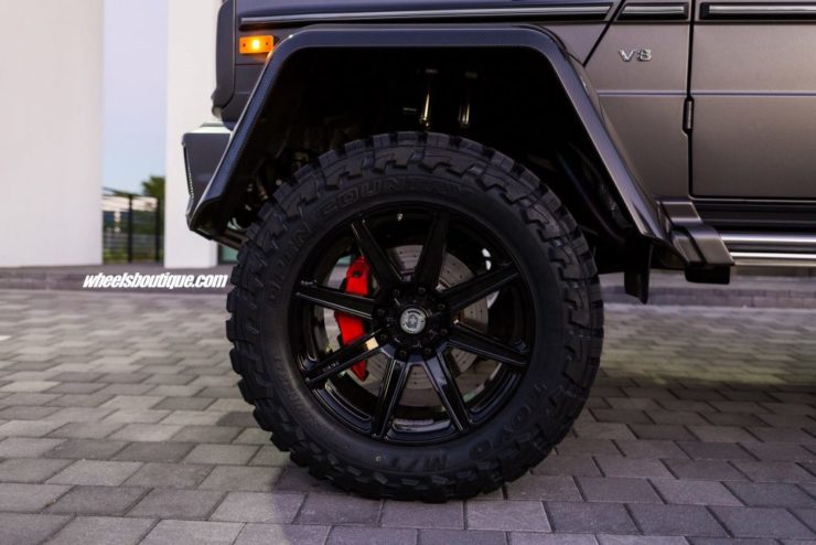 HRE　W463　Gクラス　4x4　ホイール　ブラックアウト