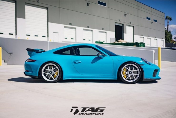 991　マイアミブルー　21インチ　ADV.1　ロティフォーム　車高調