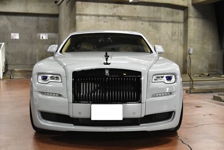 ロールスロイス　ロールス　ローダウン　ロワリング　22インチ