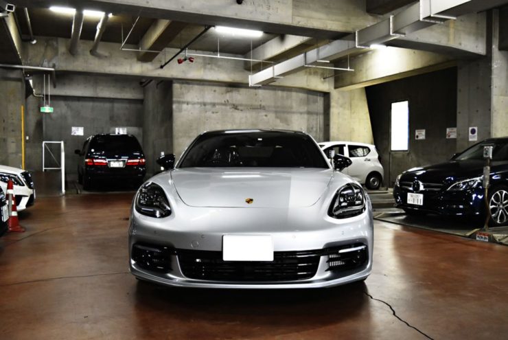 PORSCHE　ポルシェ　パナメーラ　971　ローダウン　ホイールペイント
