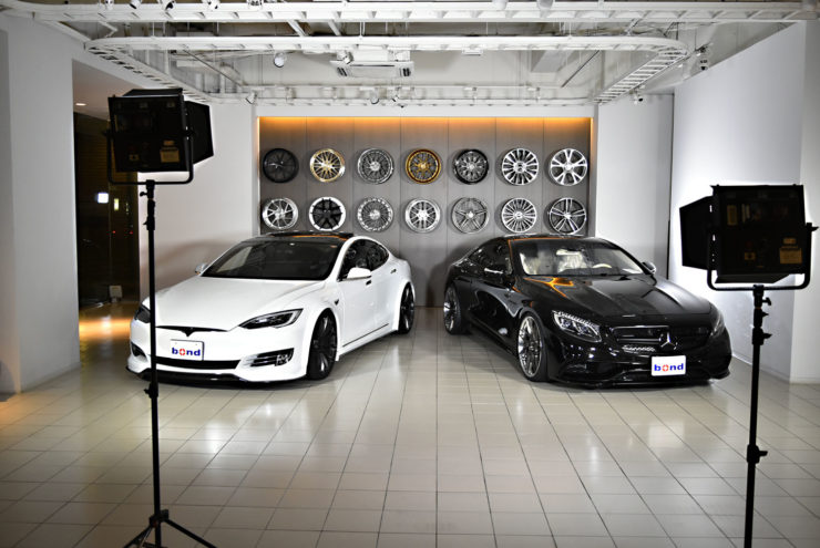 BCフォージド　テスラ　モデルS　AMG　S65クーペ　ブラックアウト