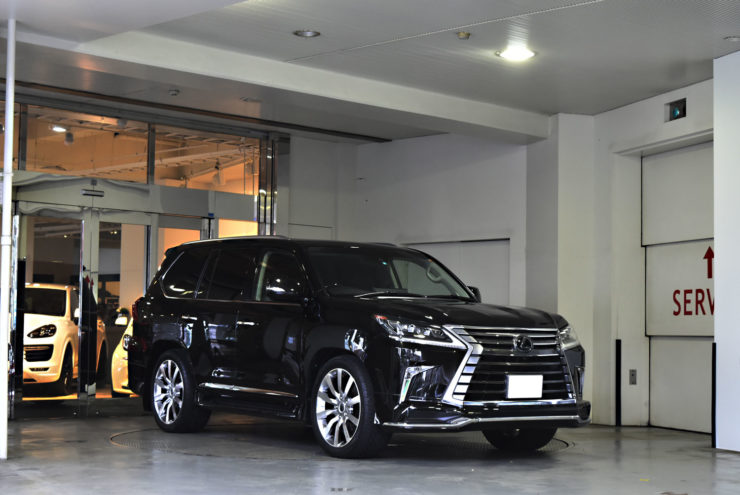 レクサス　LX570　LS500　ローダウン　エアサスコントローラー　