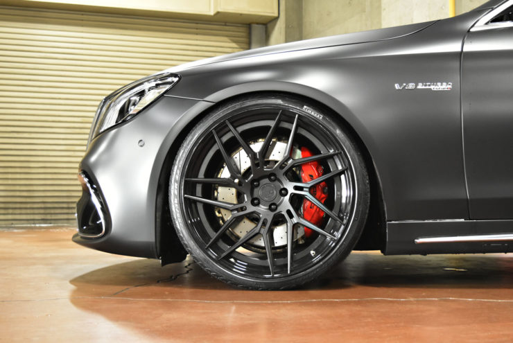 AMG　S63　W222　ローダウン　ロワリング　BCフォージド　22インチ　HRE　アナーキー　ロティフォーム