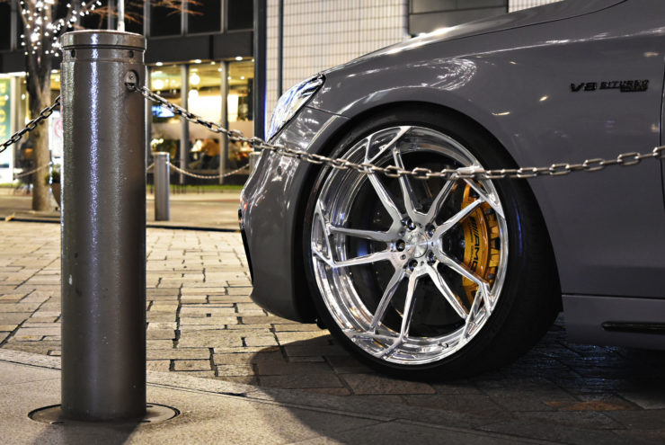 AMG　S63　S63後期　W222後期　ラッピング　ADV.1　22インチ