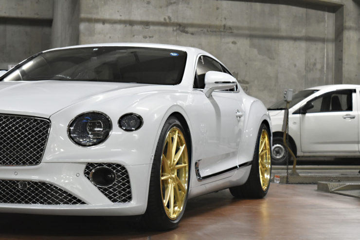 ベントレー　コンチネンタルGT　ローダウン　ロワリング　2019年　TVキャンセラー