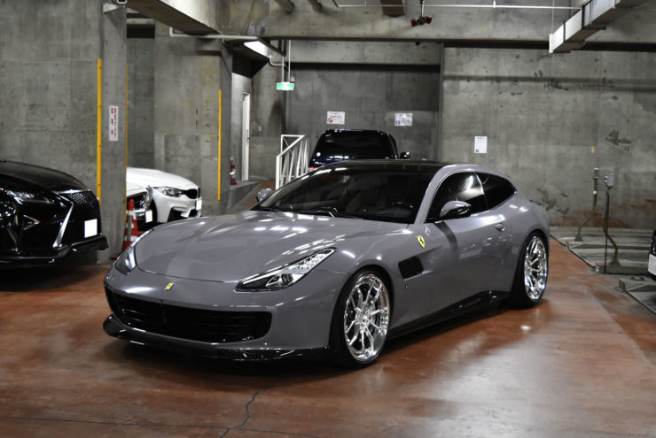 フェラーリ　GTC4ルッソ　FF　ラッピング　フルラップ