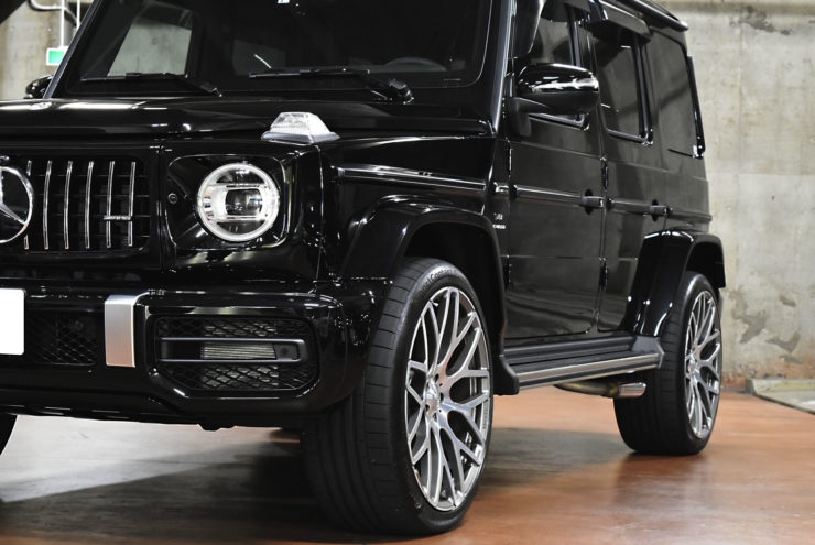 ブラバス　G63　AMG　W464　W463A　Gクラス　新型Gクラス　ホイール　カスタム　ブラックアウト