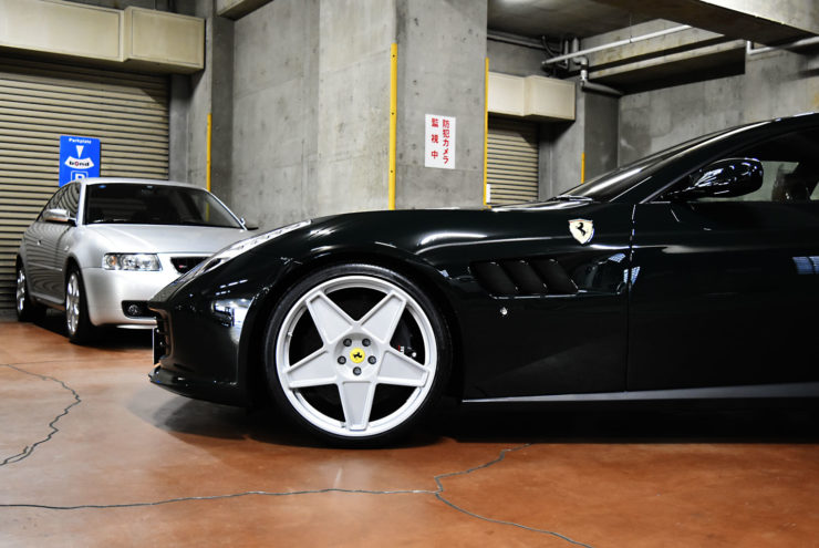 フェラーリ　HRE　GTC4ルッソ　アメ鍛　カスタム　ホイール