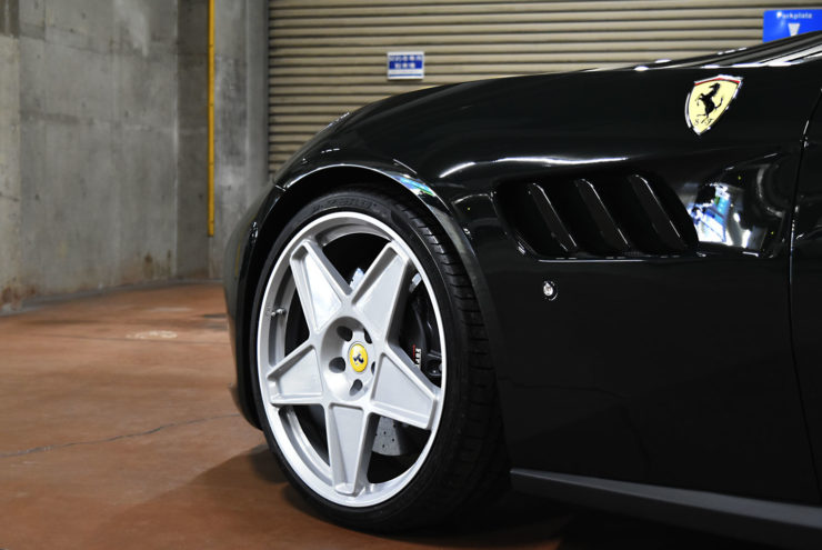 フェラーリ　GTC4ルッソ　ローダウン　車高調整　HRE　アメ鍛　ハイパーフォージド　ADV.1