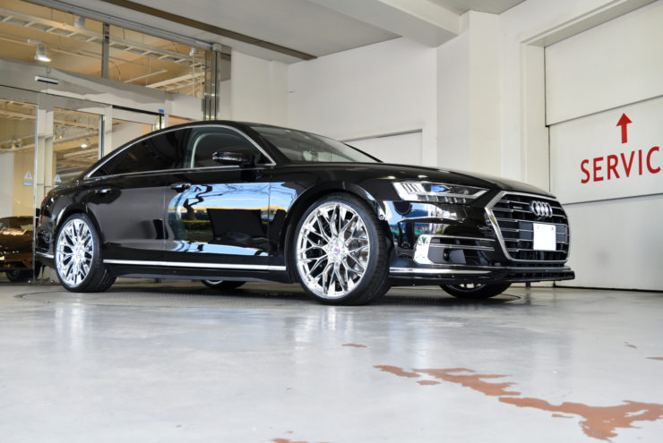 A8 ホイール　カスタム　HRE