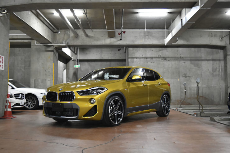 BMW　X2　ローダウン　カスタム　ダウンサス