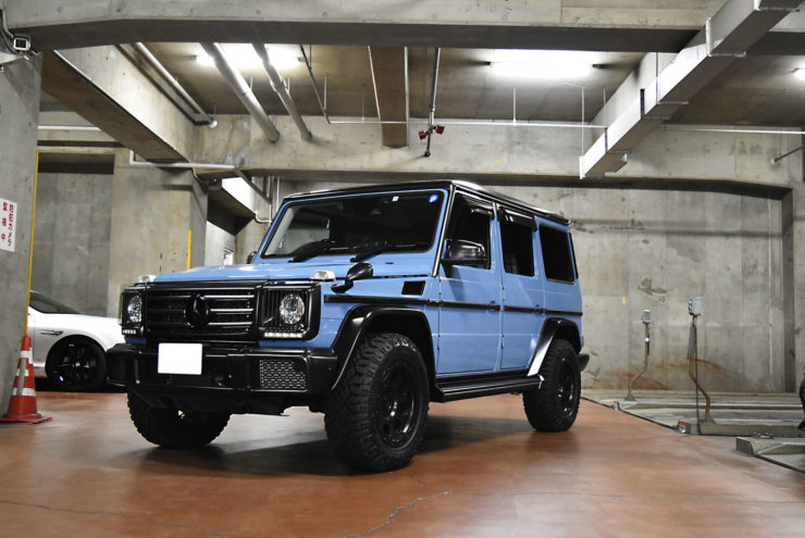 ベンツ　Gクラス　G350d　W463　G63　AMG　ブラックアウト
