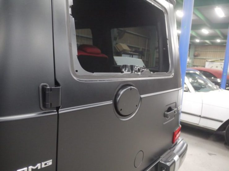 新型Gクラス G63 W463A W463 AMG スムージング ブラックアウト