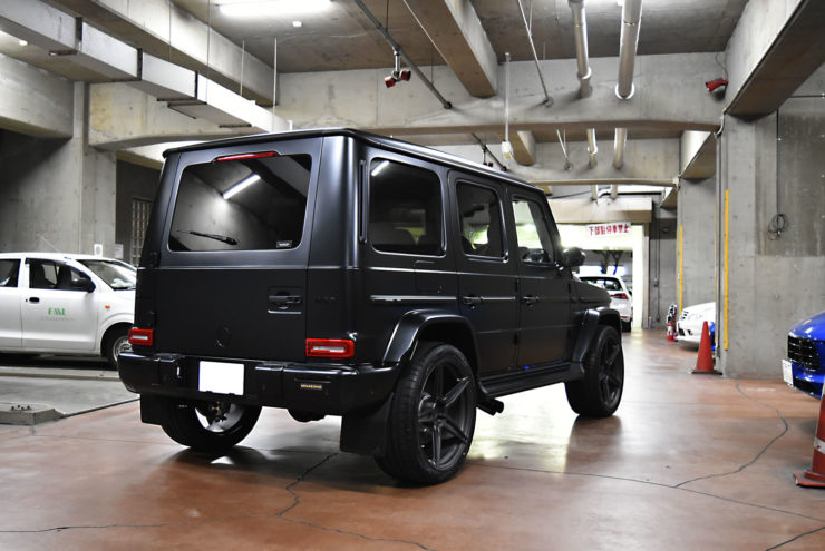 AMG G63 W463A ブラバス カスタム マフラー 新型Gクラス マットブラック