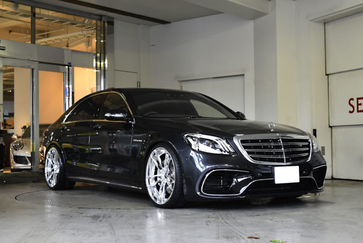 AMG S63 W222 ローダウン ロワリングキット カスタム 22インチ