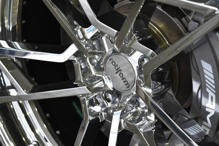 AMG S63 W222 Sクラス ローダウン ロワリング エンブレムペイント ブラックアウト