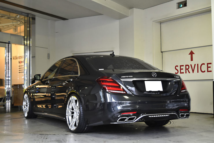 W222 Sクラス S63 AMG ベンツ ローダウン 後期 カスタム